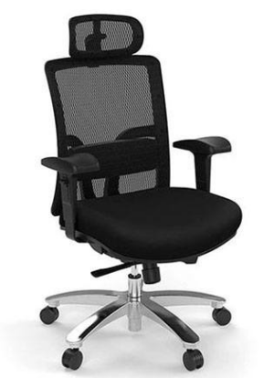 Harmony 7326 Mesh Back Big & Tall Task Chair w/ Headrest - New