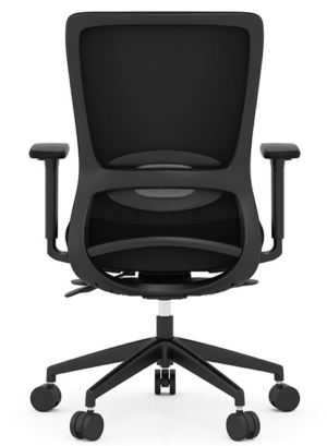 Alternative view of Harmony 69011 Flint Mesh Mid Back Task Chair - New