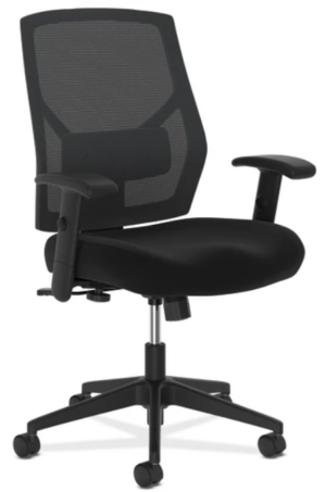HON Crio HVL581 High-Back Black Mesh/Fabric Task Chair - New