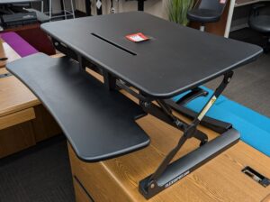 Alternative view of Flexispot 35"W Sit/Stand Desktop Converter - Used