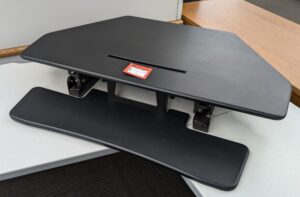 Flexispot 41"W Sit/Stand Corner Desktop Converter - Used
