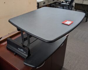 Alternative view of Varidesk 30"W Sit/Stand Desktop Converter - Used