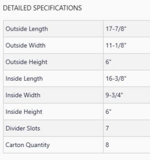 Alternative view of Lewis Shelf Bins 18"x11"x6" SB1811-6SE Green - New Surplus
