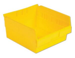 Lewis Shelf Bins 12"x11"x6" SB1211-6SE Yellow - New Surplus