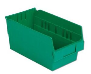 Lewis Shelf Bins 12"x6"x6" SB126-6 Green - New Surplus