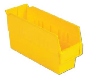 Lewis Shelf Bins 12"x4"x6" SB124-6SE Yellow - New Surplus