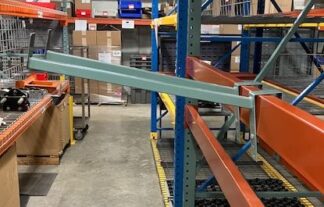 Exhaust Pipe / Tailpipe Hanger for Pallet Rack - Used