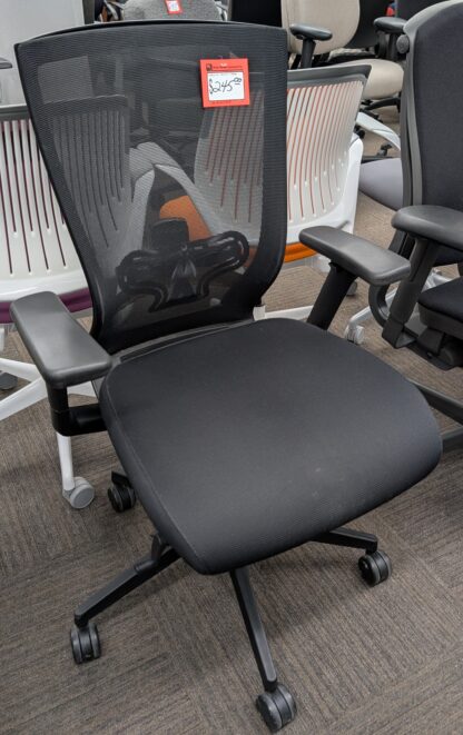 KI Altus Black Fabric/Mesh Task Chair - Used