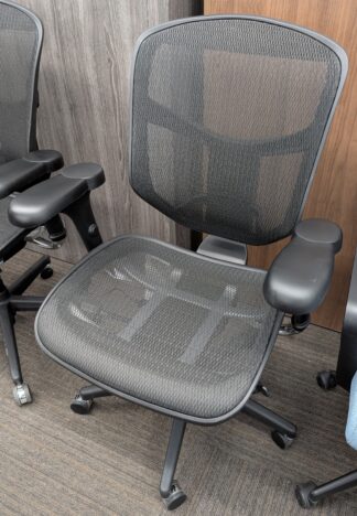 Black Mesh Back Mesh Seat Task Chair - Used