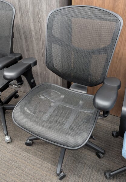 Black Mesh Back Mesh Seat Task Chair - Used