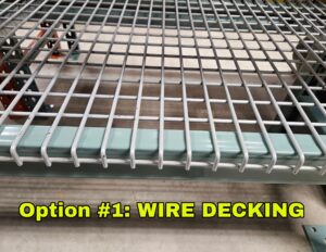 27"x 93" (11'-4" Tall) Teardrop Style Hand-Load Pallet Rack with Choice of Decking - Used - Image 9