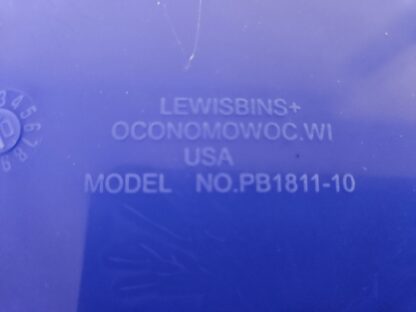 Lewis PB1811-10 Blue Parts Bins - Used - Image 5