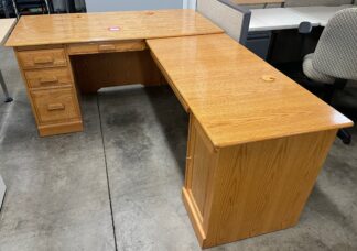 Winners Only 61"x81" L-Shape Desk Set - Used