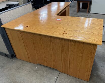 Winners Only 61"x81" L-Shape Desk Set - Used - Image 2