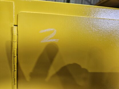 Double Drum Yellow Flammable Storage Cabinet (Welter #2) - Used - Image 5