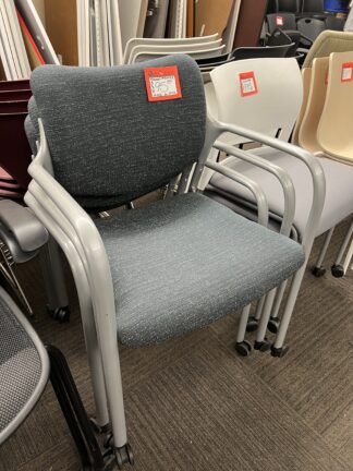 Herman Miller All-Fabric Gray Stack/Visitor Chair - Used
