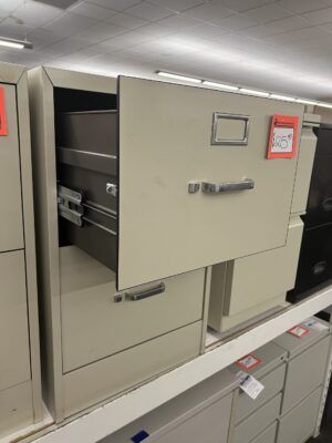 Putty 2-Drawer Vertical Legal File - Used