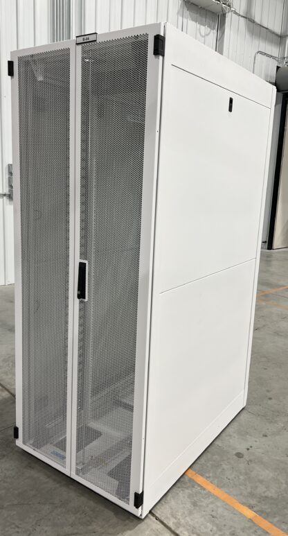 White Server Rack - Used - Image 4