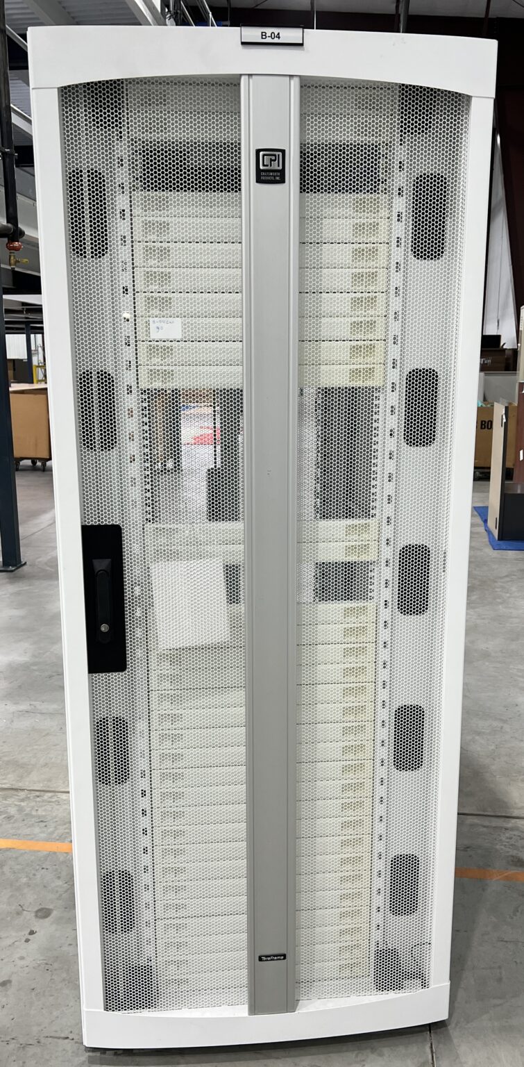 White Server Rack - Used - Welter Storage