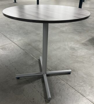 36" Bar Height Round Table w/ Thicker Base - Used