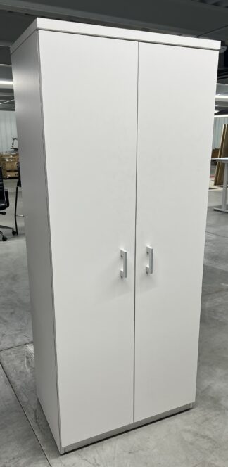Grey Laminate 30"x20"x72"H 2-Door Storage Cabinet - Used
