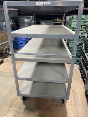 Meco 36”x72” (68” Tall) 5-Shelf Cart - New Surplus - Image 3