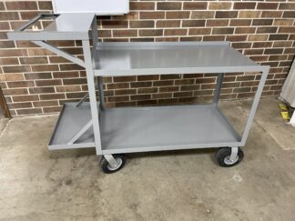 23"x59" 2-Level Picking Carts w/ Writing Desk - Used
