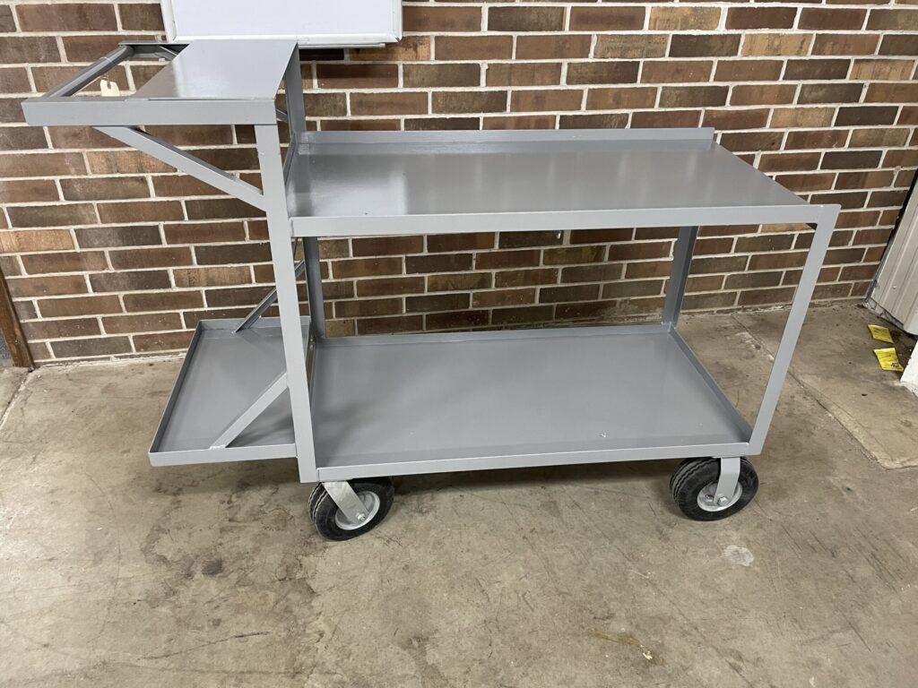 23"x59" 2-Level Picking Carts w/ Writing Desk - Used