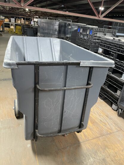 Large Poly Dump Cart 48"x80" (50" Tall) Slight Damage Welter #Z3 - Used - Image 3
