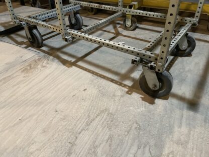 2-Level Frame 24”x42”x32” tall Shop Carts - Used - Image 3