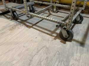 2-Level Frame 24”x42”x32” tall Shop Carts - Used - Image 3