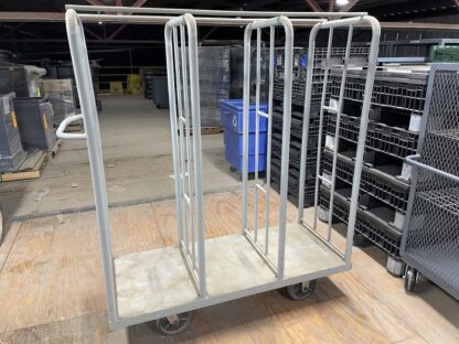 24”x60” (68” Tall) Heavy Duty Garment Cart - Used