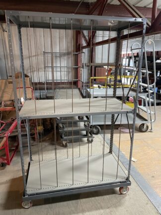 8-Slot 24”x48” (78” Tall) Cardboard Box Cart - Used