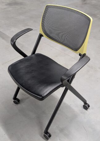 Allsteel Seek Multipurpose Green Trim Chair - Used