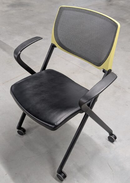 Allsteel Seek Multipurpose Green Trim Chair - Used