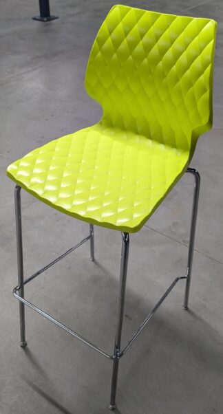 ET AL Uni-379-P Green Molded Plastic Stool - Used