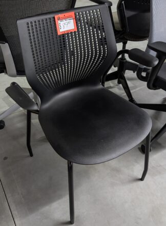 Knoll MultiGeneration Black Stack Chair - Used