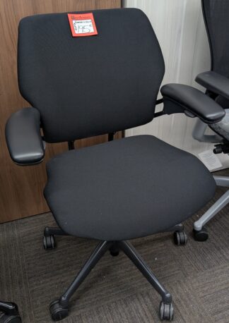 Humanscale Black Fabric Office Chair - Used
