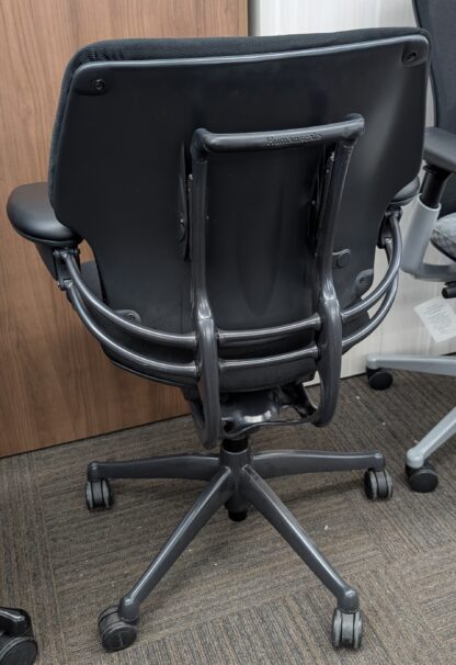Humanscale Black Fabric Office Chair - Used - Image 2