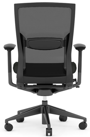 Alternative view of Harmony 3702 Konfurb Propel Series Black Mid Back Task Chair - New