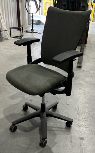 Allsteel "Sum" Green Fabric Task Chair - Used