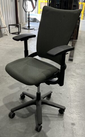 Allsteel "Sum" Green Fabric Task Chair - Used
