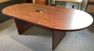 Harmony Cherry 44"x95" Racetrack Conference Table - New