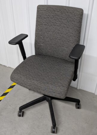 HON Ignition Grey Fabric Task Chair - Used