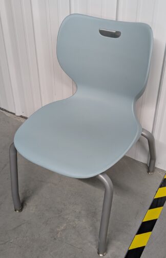 HON Light Blue Educational Stack Chairs - Used
