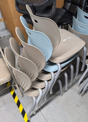 Alternative view of HON Tan Educational Stack Chairs - Used