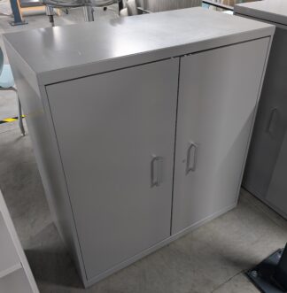 Allsteel Grey 3'x18"x39"H Storage Cabinet - Used