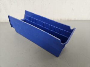 Shelf Bins 12"x4"x4" Blue - Used - Image 4