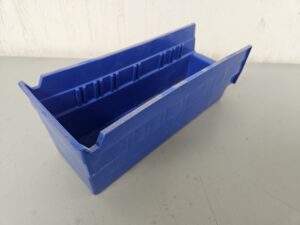 Shelf Bins 12"x4"x4" Blue - Used - Image 5
