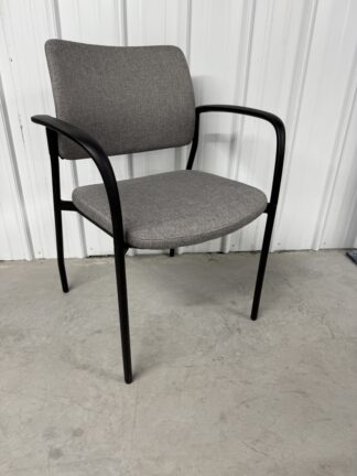 SitOnIt Cora Grey Fabric Guest Chair - New Surplus